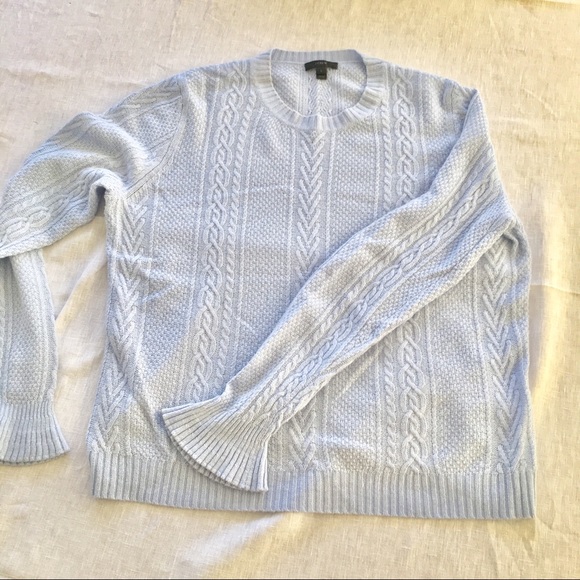 Jcrew sweater baby blue size Large - Picture 1 of 3
